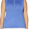 Callaway Women's Heathered ¼-Zip Golf Polo - Extended Sizes -Baseball Softball Shop 184324443 1