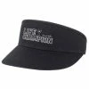Travis Mathew TravisMathew Men's The Lifer Golf Visor -Baseball Softball Shop 1MO339 Black 01