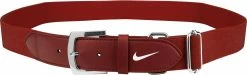 Nike Adult Leather Baseball Belt