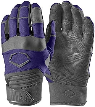 Evoshield Aggressor YOUTH Small Batting Gloves - Purple 3 Evoshield Aggressor YOUTH Small Batting Gloves - Purple