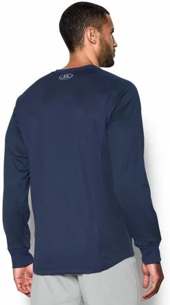 Under Armour Men's Long Sleeve Henley Top -Baseball Softball Shop 51nRii3 DPL. AC UX679
