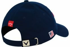 Callaway Men's Heritage Twill Golf Hat -Baseball Softball Shop 5219482 NavyRedWhite BCK