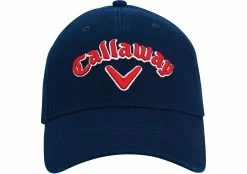 Callaway Men's Heritage Twill Golf Hat -Baseball Softball Shop 5219482 NavyRedWhite FRT 1fe041ff af89 4b61 b465 046cc32dcf7f