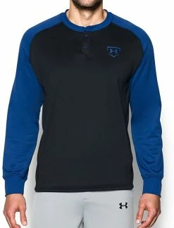 Under Armour Men's Long Sleeve Henley Top -Baseball Softball Shop 61TgCoiqQzL. AC SX679. SX. UX. SY. UY