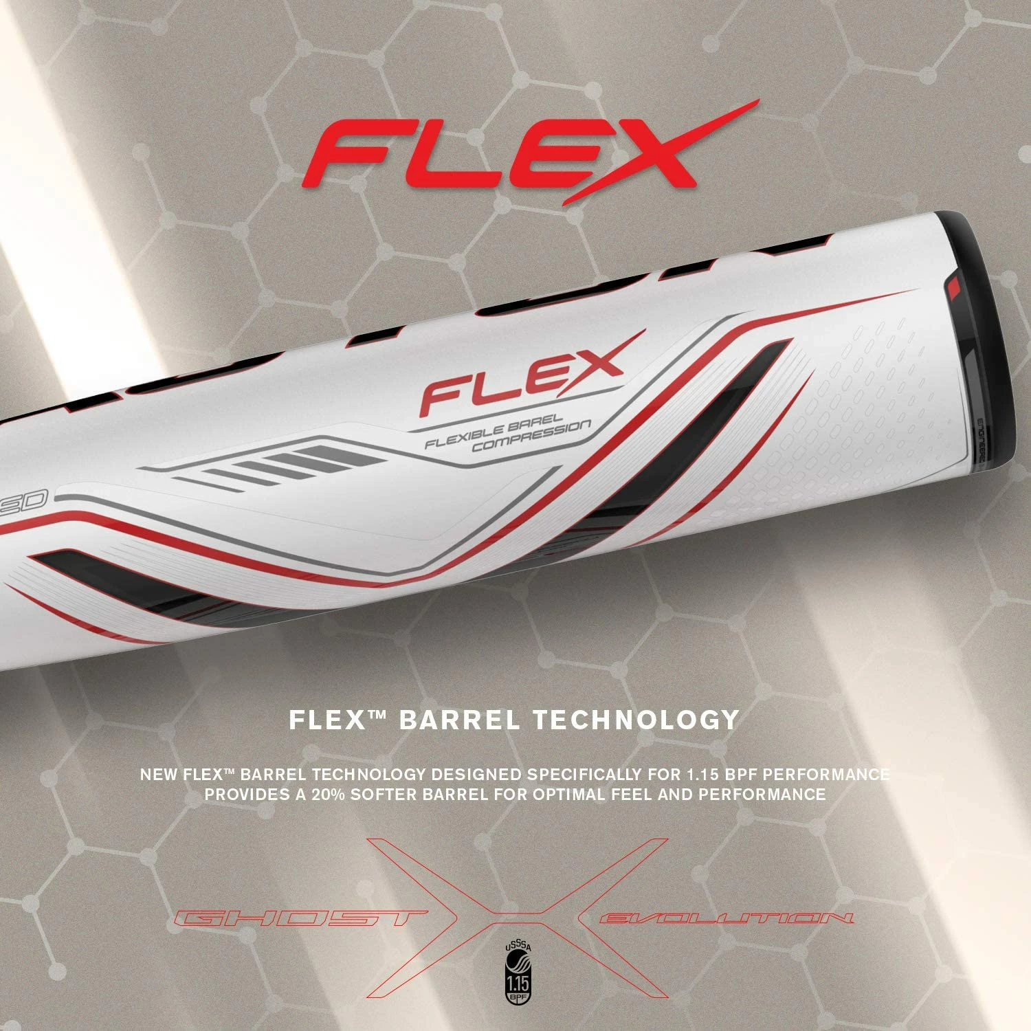 Easton Ghost X Evolution 2-3/4 SL19GXE10 Senior League Baseball Bat (-10) 11 Easton Ghost X Evolution 2-3/4 SL19GXE10 Senior League Baseball Bat (-10) - Image 9