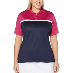 Callaway Women's Colour Block Golf Polo - Extended Sizes