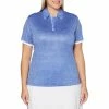 Callaway Women's Mini Geo Print Golf Polo - Extended Sizes 2 Callaway Women's Mini Geo Print Golf Polo - Extended Sizes -Baseball Softball Shop CGKS9Y7W 485 AmparoBlue 01
