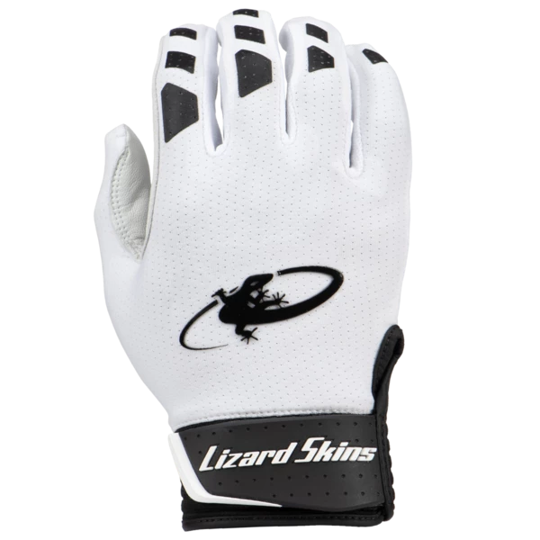 Lizard Skin Komodo V2 Batting Gloves - Diamond White - Youth Large 3 Lizard Skin Komodo V2 Batting Gloves - Diamond White - Youth Large