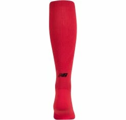 New Balance Men's Over The Calf Baseball Socks -Baseball Softball Shop LAS12711 RED Red BCK