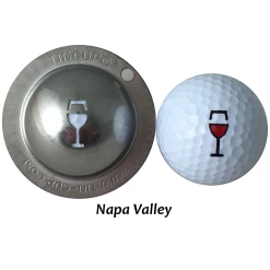 Tin Cup "Napa Valley" Custom Golf Ball Marker