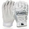 Franklin CFX Pro Batting Gloves - Medium - White -Baseball Softball Shop cfx pro chrome 20591fx front back 3