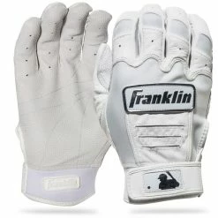 Franklin CFX Pro Batting Gloves - Medium - White