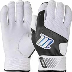 Marucci Crest Batting Gloves - Youth Large - Black