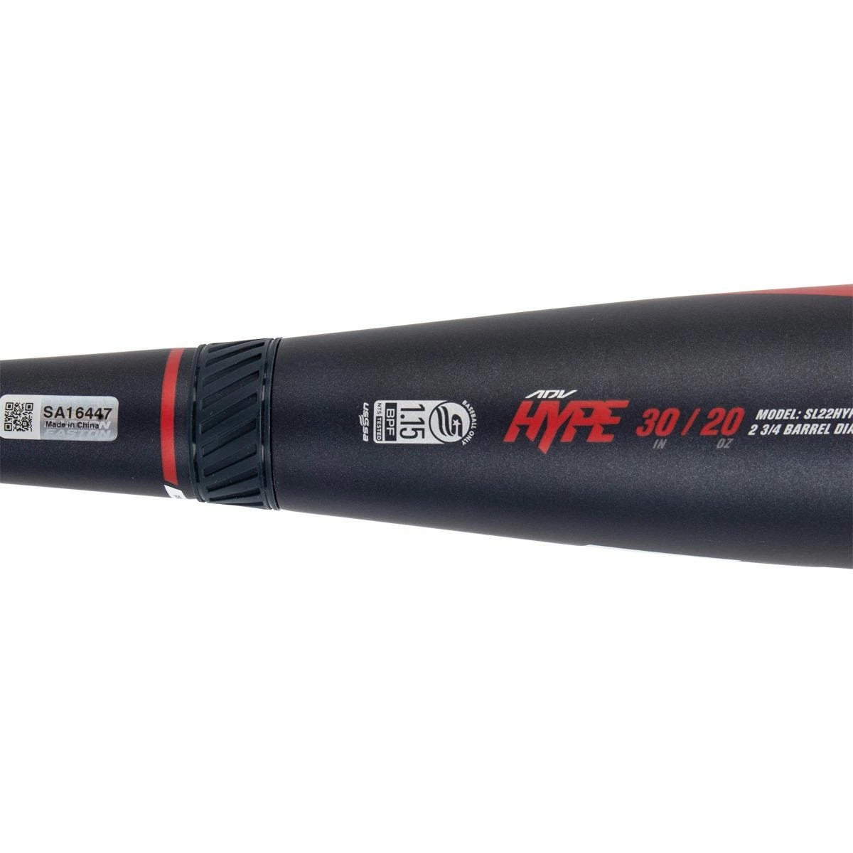 Easton ADV Hype 2 3/4 (-10) USSSA Baseball Bat - 2022 Model 9 Easton ADV Hype 2 3/4 (-10) USSSA Baseball Bat - 2022 Model - Image 7
