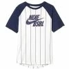 Nike Boys' Sportswear Pinstripe Baseball T-Shirt -Baseball Softball Shop image 0882efcc 5191 49a9 aeb2 8b4140f86b6a