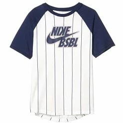 Nike Boys' Sportswear Pinstripe Baseball T-Shirt