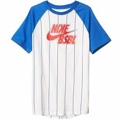 Nike Boys' Sportswear Pinstripe Baseball T-Shirt -Baseball Softball Shop image 3829d2ed 69c5 43e0 ad2f 82a800948175