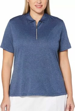Callaway 1/4-zip Short-sleeve Golf Polo