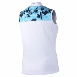 Callaway Women's Block Floral Sleeveless Golf Polo - Extended Sizes -Baseball Softball Shop image fc101dff 5f2d 4f34 93fd 96901a5d92c8
