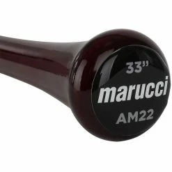 Marucci AM22 Pro Model Maple Wood Bat - Cherry/Fog - 2023 Model -Baseball Softball Shop marucci wood bat am22 cherry fog 23 inset5