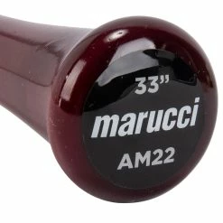 Marucci AM22 Pro Model Maple Wood Baseball Bat - Cherry/Fog - 2021 Model -Baseball Softball Shop marucci wood bat am22 pro model cherry fog 21 inset4