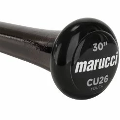 Marucci CU26 Pro Model Youth Maple Wood Bat - Chocolate - 2023 Model -Baseball Softball Shop marucci wood bat cu26 youth chocolate 23 inset5