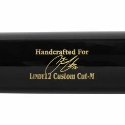Marucci LINDY12 Pro Model Maple Wood Bat - Black/Black - 2023 Model -Baseball Softball Shop marucci wood bat lindy12 black black 23 inset3
