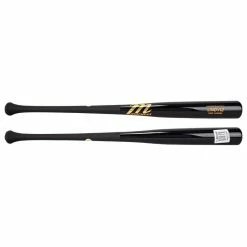 Marucci Lindy12 Francisco Lindor Pro Model Maple Wood Baseball Bat - Matte Black/Black - 2021 Model