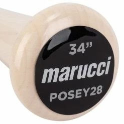 Marucci POSEY28 Pro Model Maple Wood Bat - Whitewash - 2020 Model -Baseball Softball Shop marucci wood bat posey28 pro model maple whitewash 2020 inset5