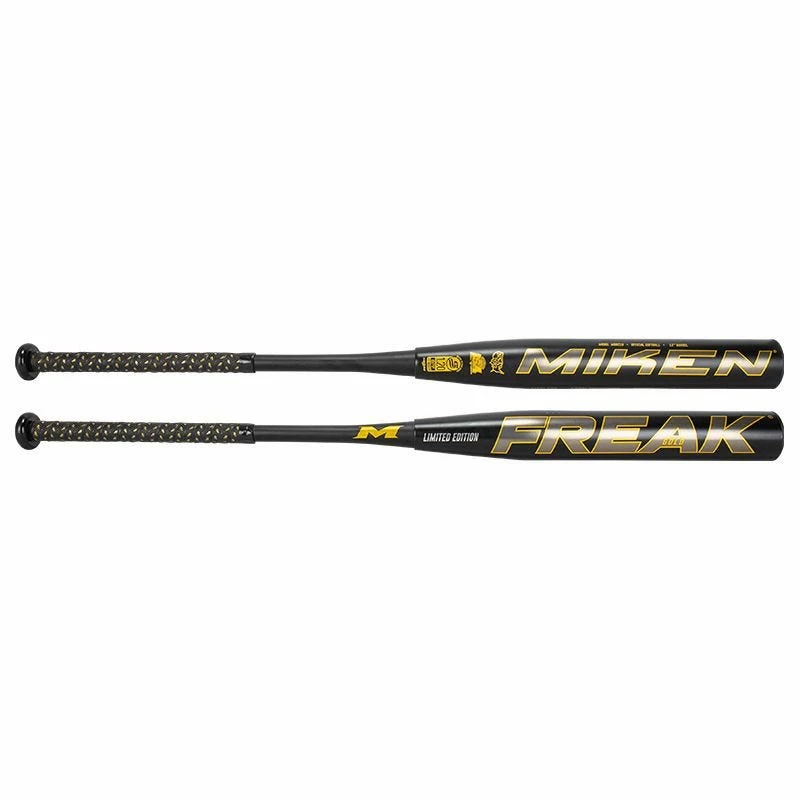Miken Freak Gold Maxload USSSA Slowpitch Softball Bat - 2022 Model 3 Miken Freak Gold Maxload USSSA Slowpitch Softball Bat - 2022 Model