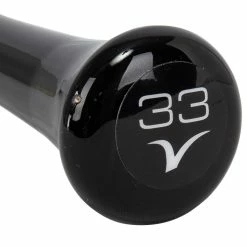 Victus Gloss V-Cut Wood Bat - Black/Gray -Baseball Softball Shop victus wood bat v cut bkgy inset4