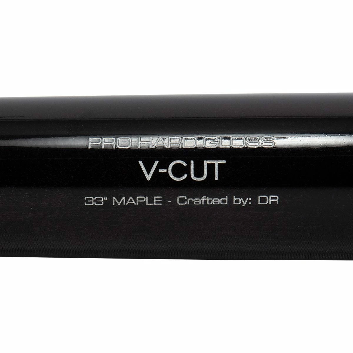 Victus Gloss V-Cut Wood Bat - Natural/Black 6 Victus Gloss V-Cut Wood Bat - Natural/Black - Image 4