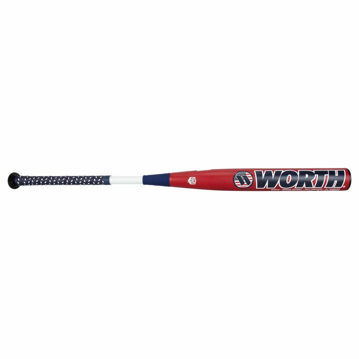 Worth Freedom USA Slowpitch Softball Bat - 2022 Model 4 Worth Freedom USA Slowpitch Softball Bat - 2022 Model - Image 2
